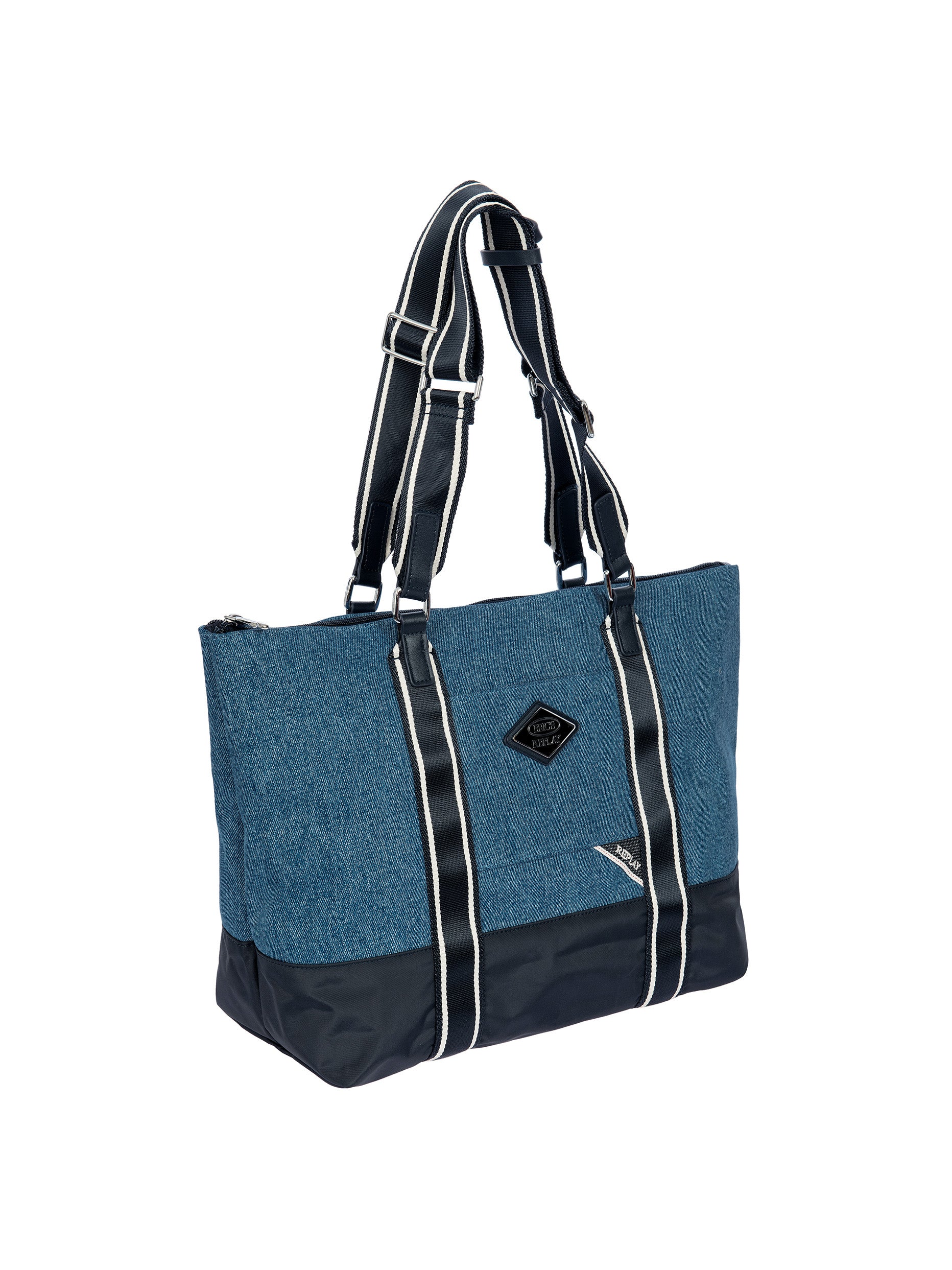 bric-s-milano-bric-s-replay-sac-sportina-grande-3in1-denim image 2