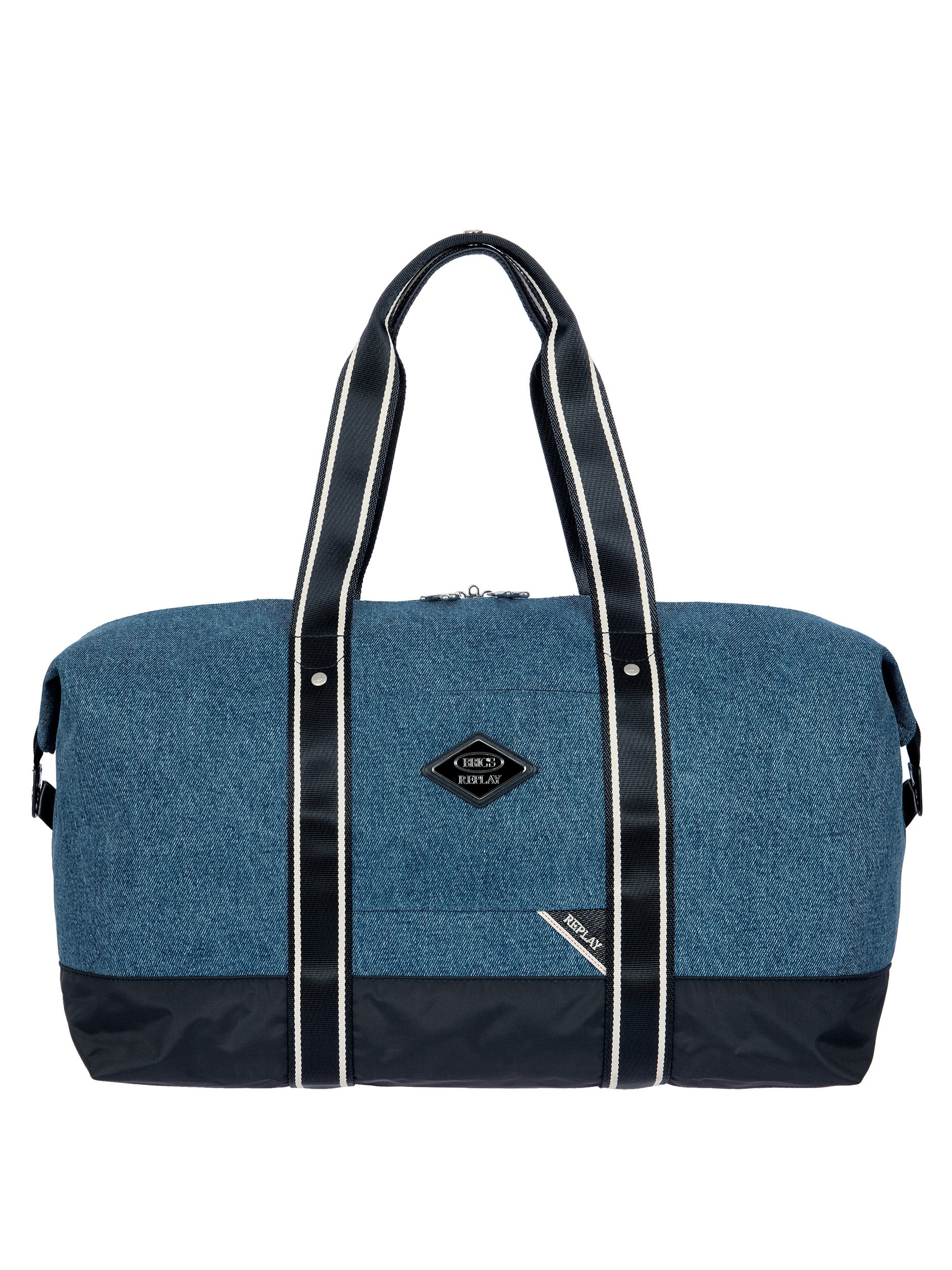 bric-s-milano-replay-borsone-moyen-2en1-denim image 1