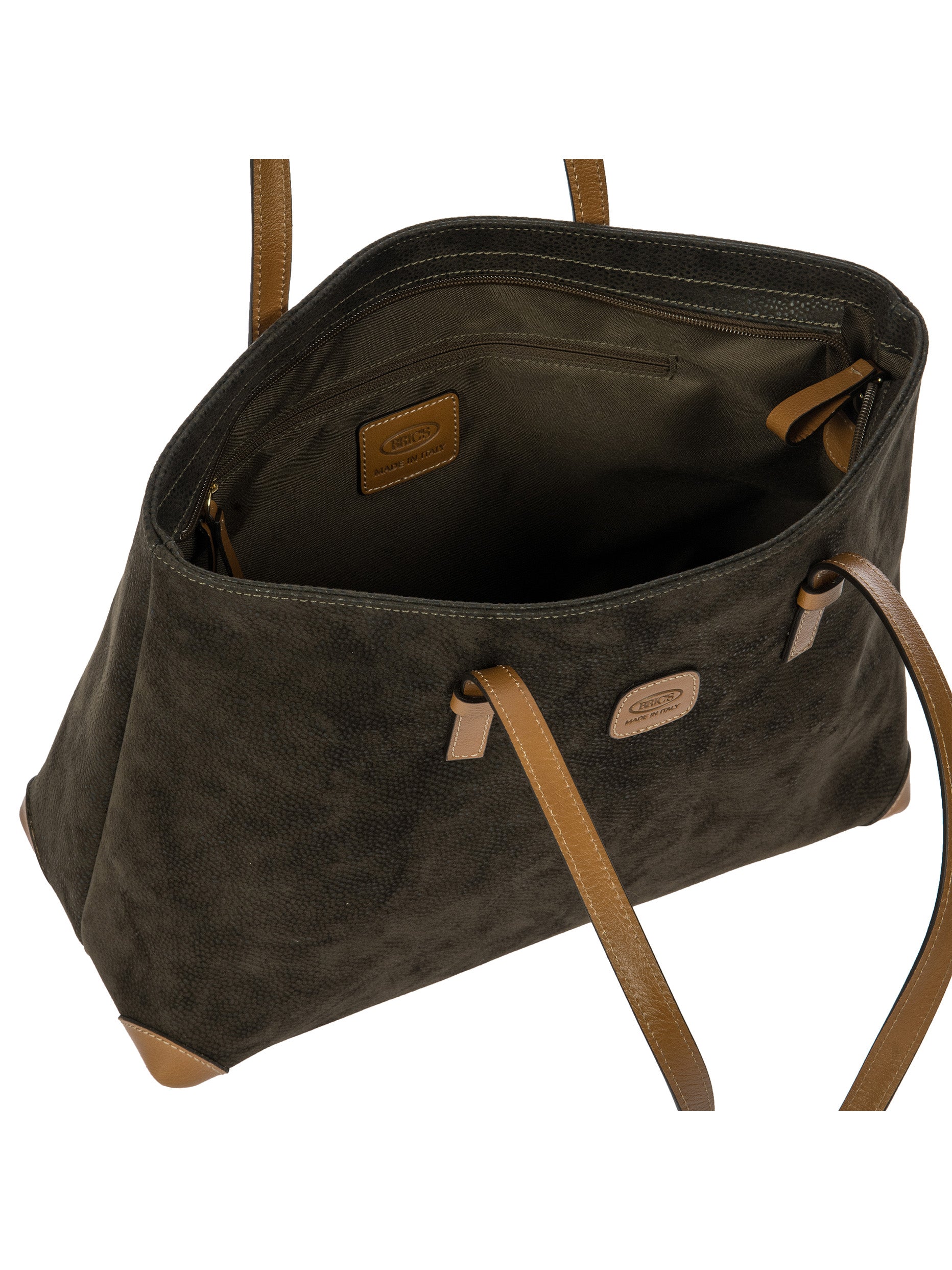 bric-s-life-vittoria-borsa-tote-effet-daim image 5