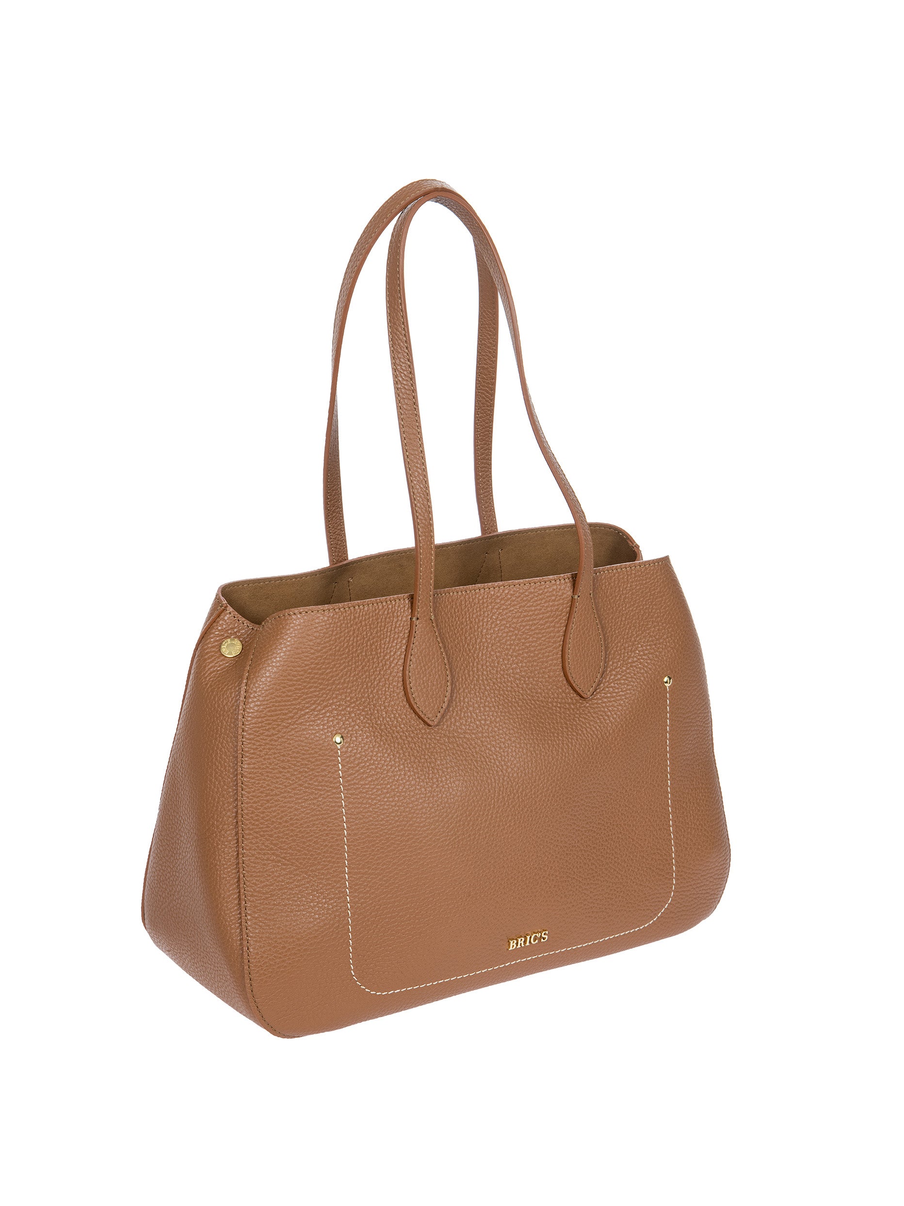 bric-s-milano-gondola-borsa-2en1-lavanda-cuir-v-ritable-shopping-bandouli-re image 7