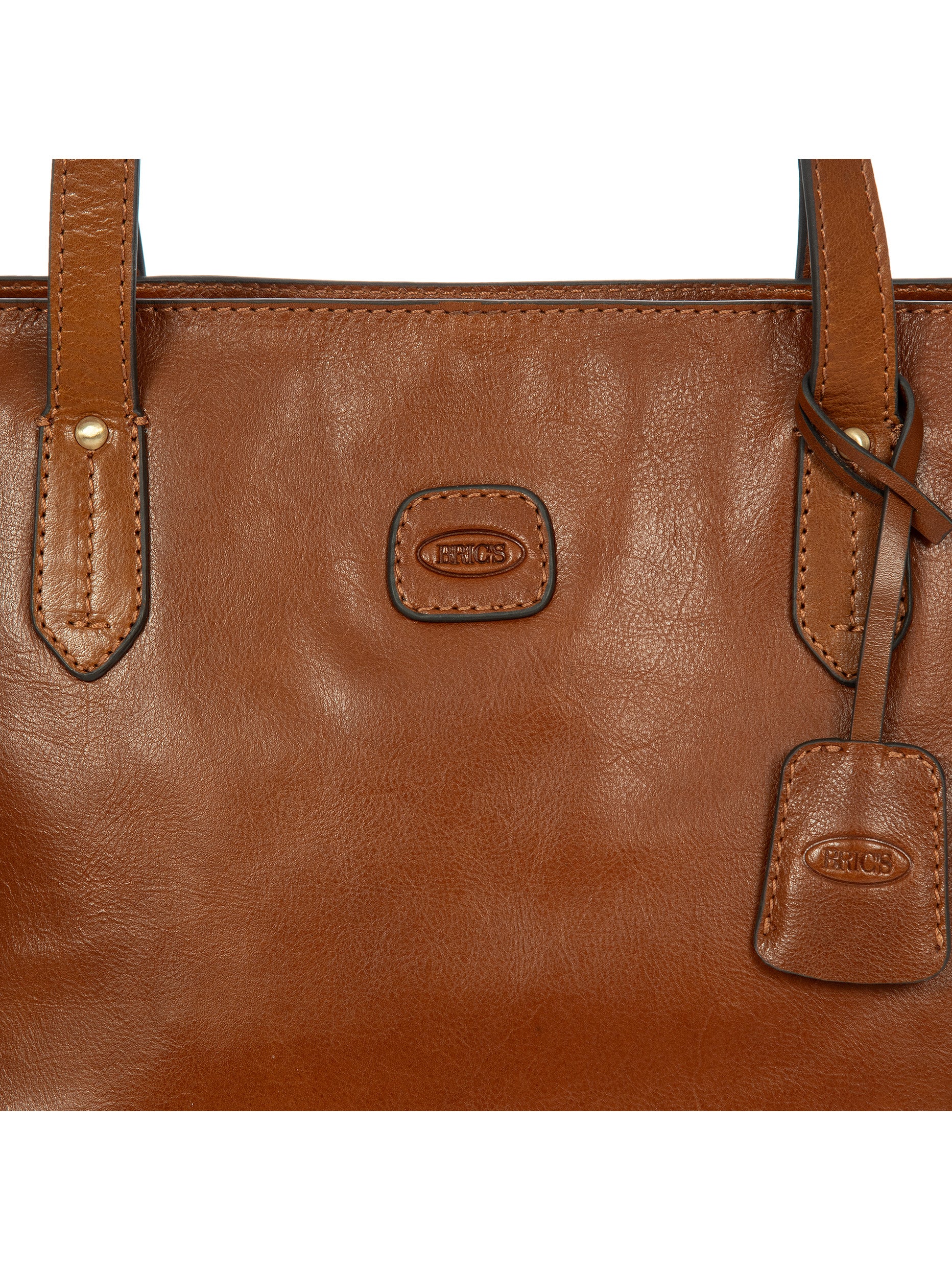bric-s-milano-volterra-shopping-petite-sac-shopping-cuir image 6