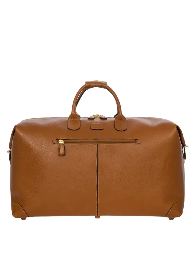 bric-s-milano-life-pelle-borsone-moyen-cuir-toscane image 1
