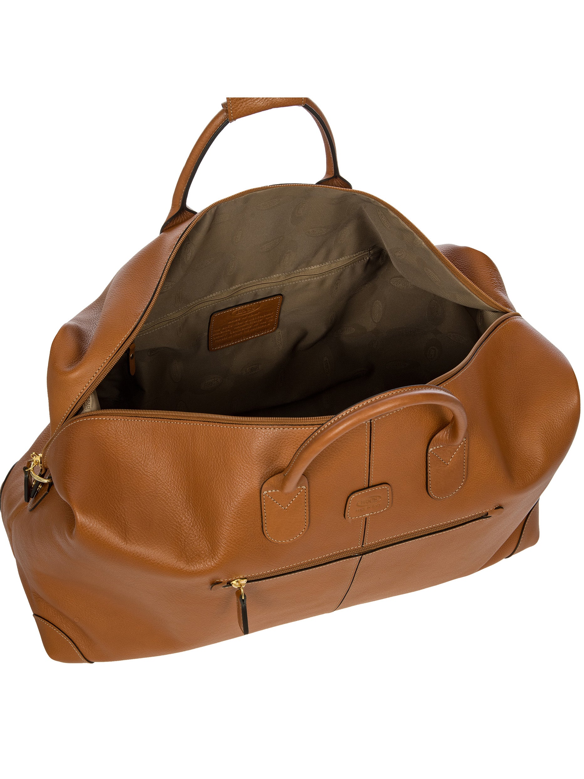 bric-s-milano-life-pelle-borsone-moyen-cuir-toscane image 5
