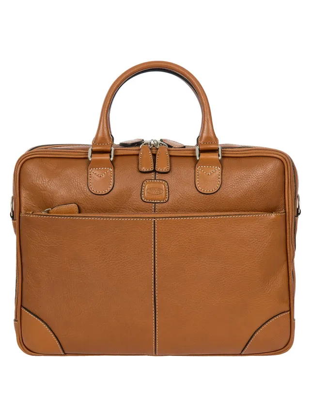 bric-s-milano-life-pelle-cartella-porte-documents-cuir-toscane image 1