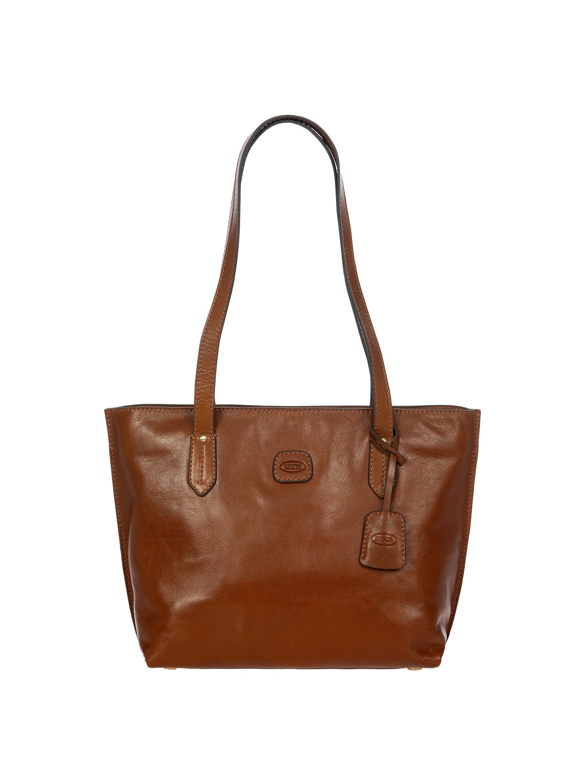 bric-s-milano-volterra-shopping-petite-sac-shopping-cuir image 1