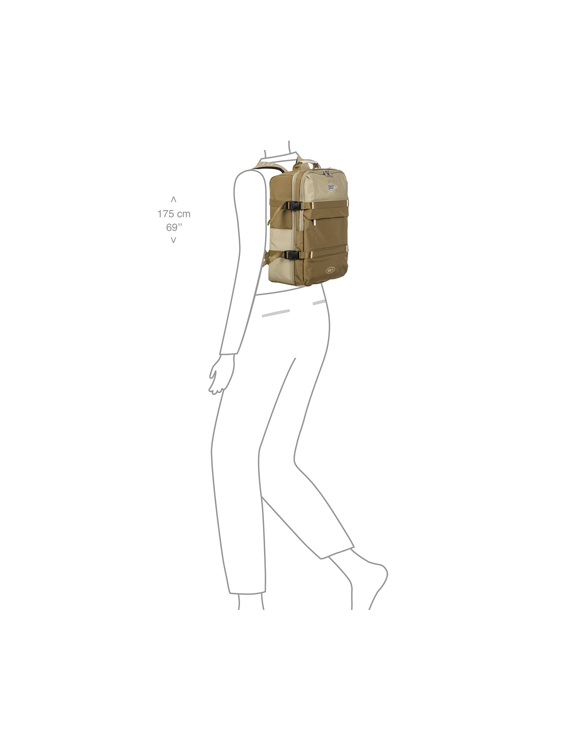 bric-s-replay-zaino-underseat-tissu-recycl-tanche image 7