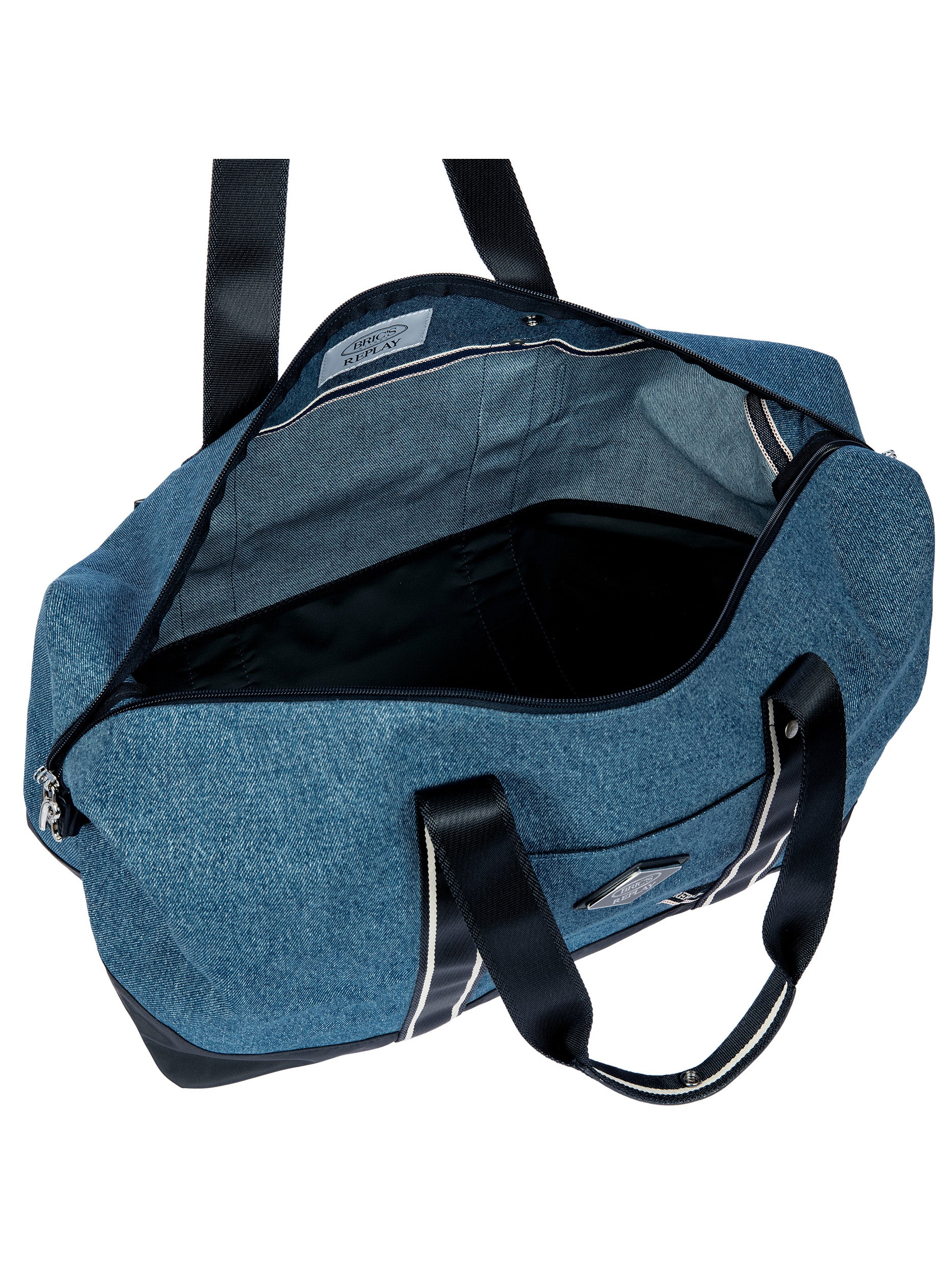bric-s-milano-replay-borsone-moyen-2en1-denim image 5