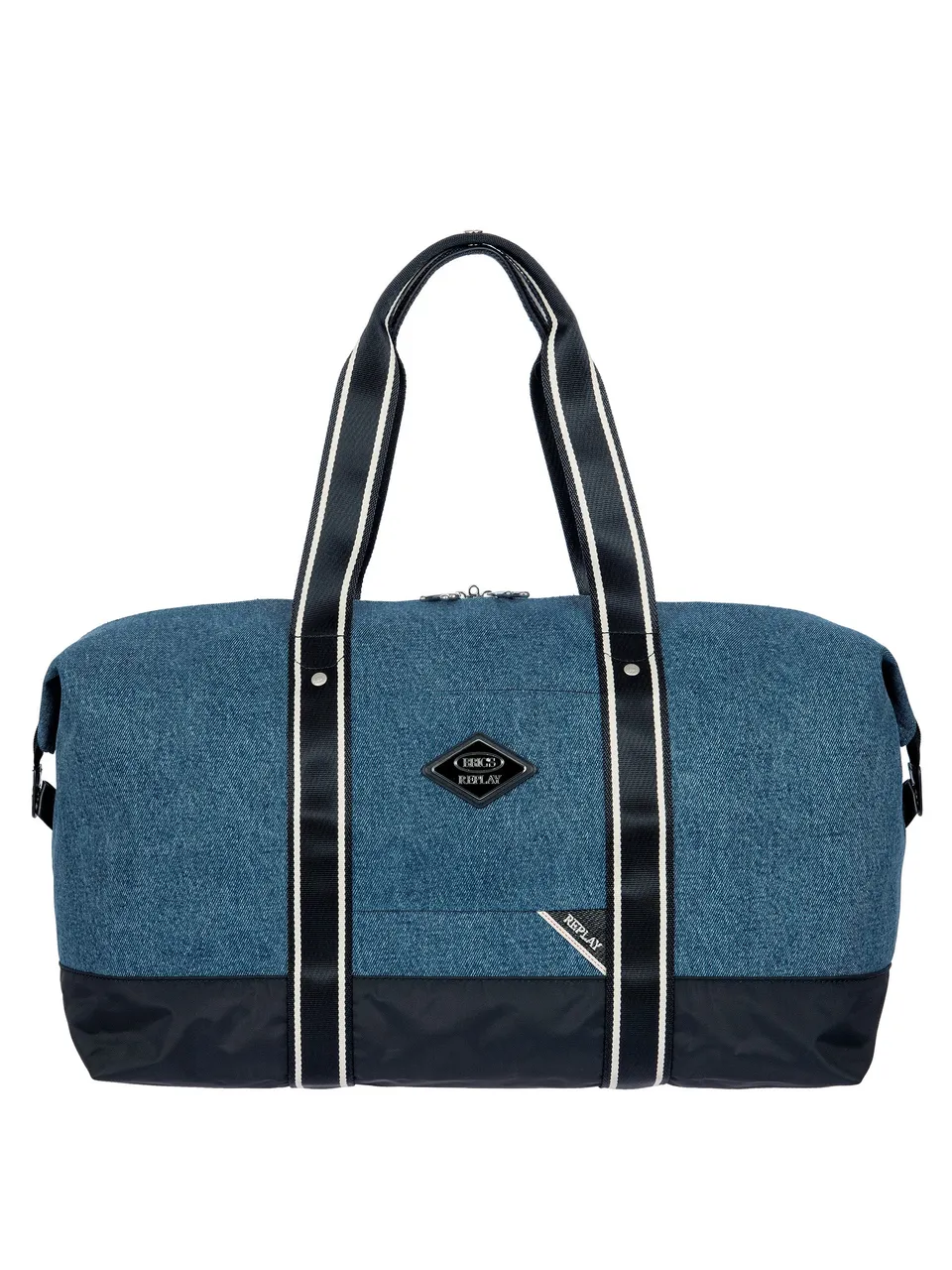 bric-s-milano-replay-borsone-moyen-2en1-denim image 1