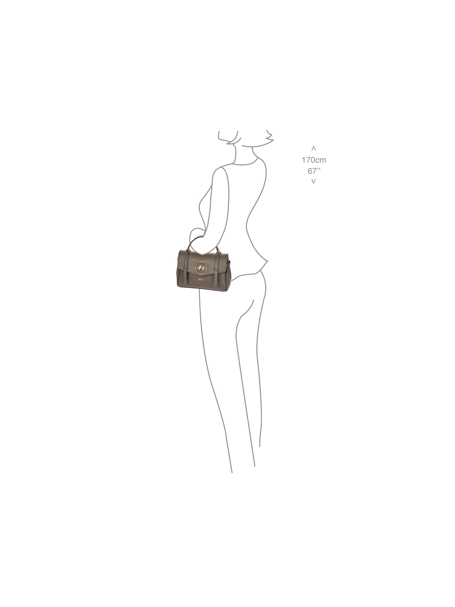 bric-s-milano-gondola-ninfea-borsa-en-cuir-sac-main image 8