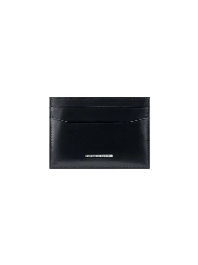 bric-s-milano-classic-cardholder-2-with-money-clip-cuir-noir image 1