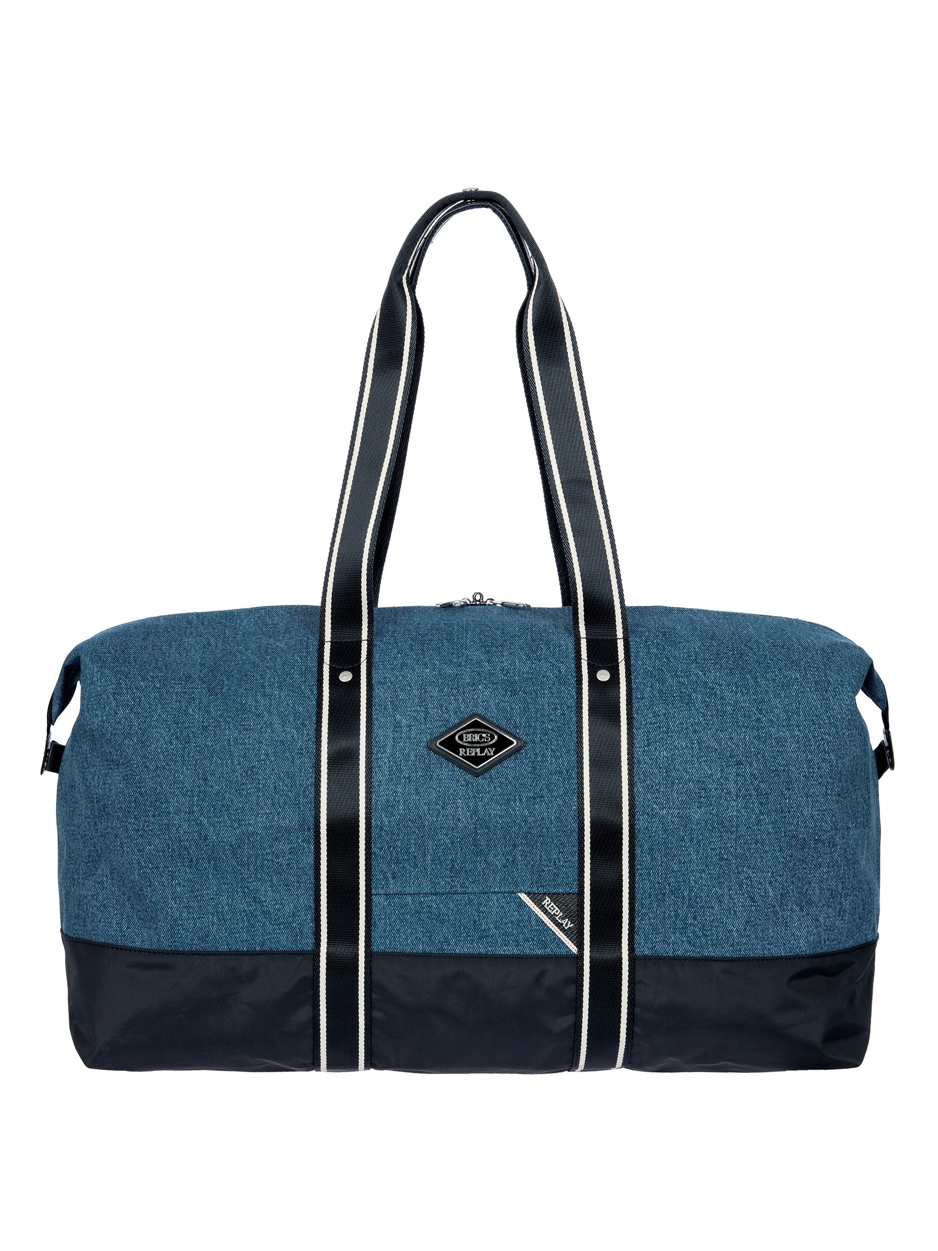 bric-s-x-replay-borsone-grand-2-en-1-denim-d-perlant image 1