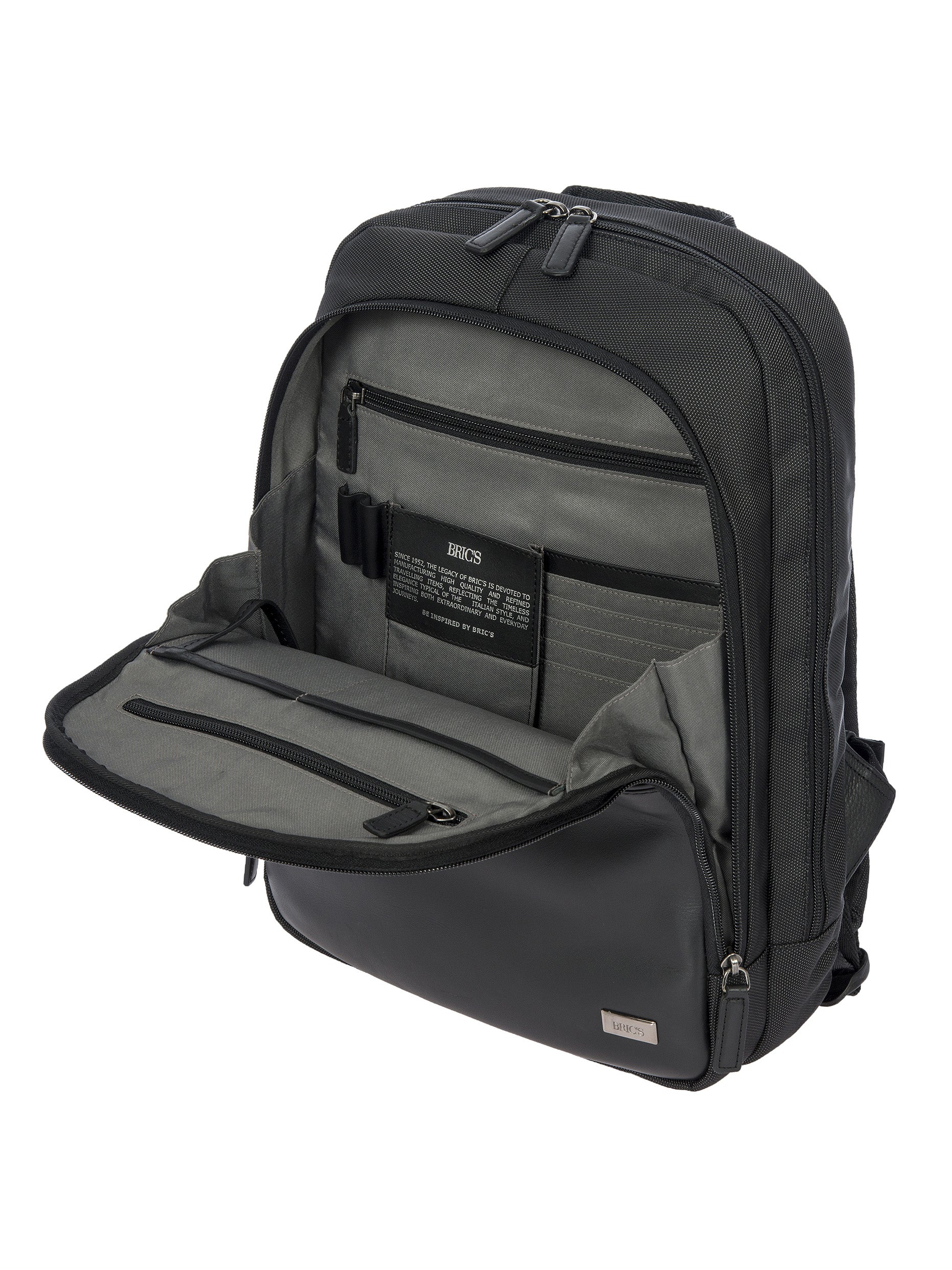 bric-s-milano-monza-zaino-s-bureau-porte-pc-13-cuir-nylon image 6