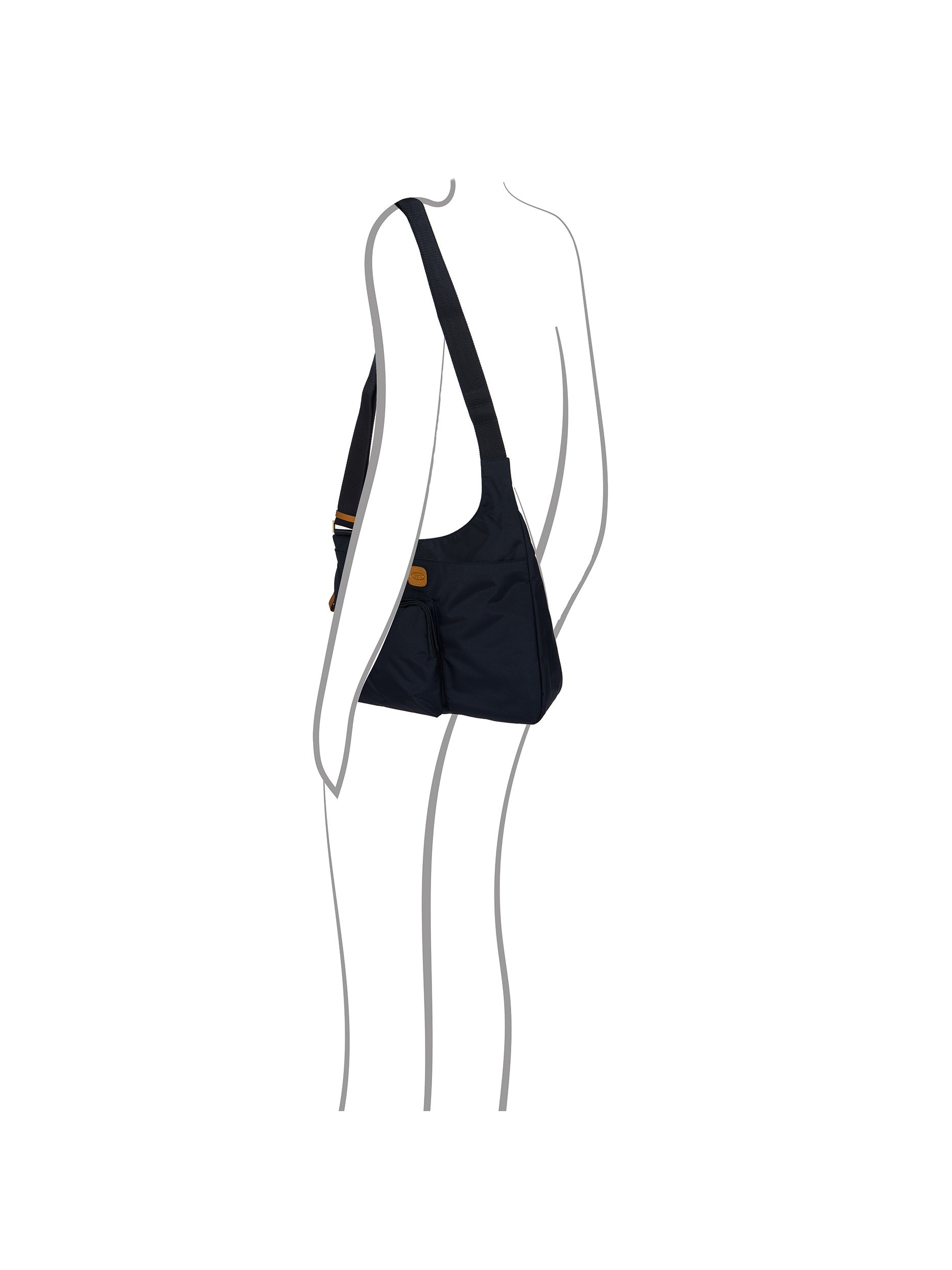 bric-s-milano-x-collection-sac-bandouli-re-medium-nylon-recycl image 6
