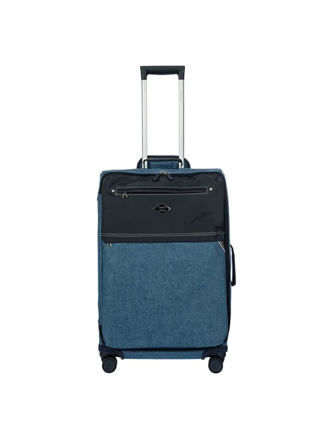 bric-s-milano-replay-trolley-moyen-denim-tanche image 1